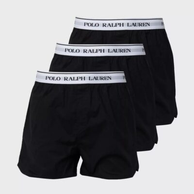 Vaatteet Polo Ralph Lauren  | Elastic Bxer-3 Pack-Boxer Black