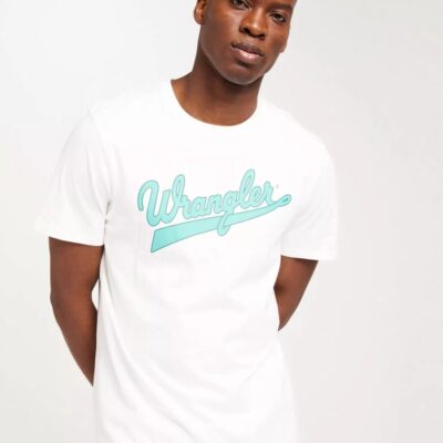 Vaatteet Wrangler  | Branded Tee Worn White