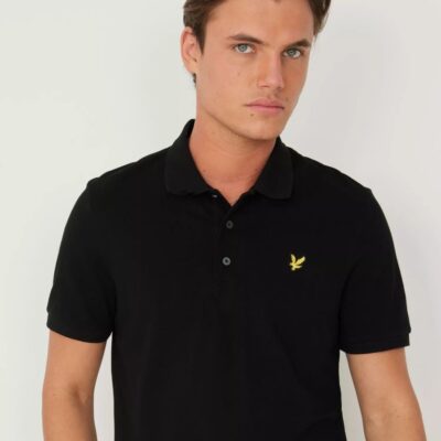 Vaatteet Lyle & Scott  | Plain Polo Shirt Jet Black