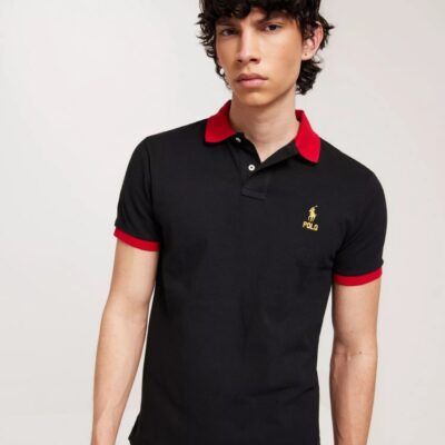 Vaatteet Polo Ralph Lauren  | Short Sleeve-Polo Shirt Black