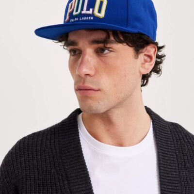 Asusteet Polo Ralph Lauren  | Hc Flat Bill-Cap-Hat Royal