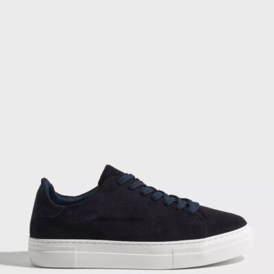 Kengat Selected Homme  | Slhdavid Chunky Suede Sneaker Dark Navy