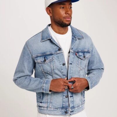 Vaatteet Levi’s  | The Trucker Jacket Always Bett Light Indigo