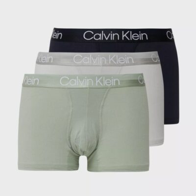 Vaatteet Calvin Klein Underwear  | Trunk 3Pk Galaxy Gry, Night Sky, Frosted Fern