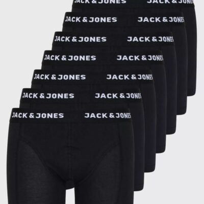 Vaatteet Jack & Jones  | Jachuey Trunks 7 Pack Musta